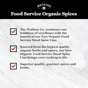 Watkins Organic Onion Powder - Premium Quality Gourmet Spice