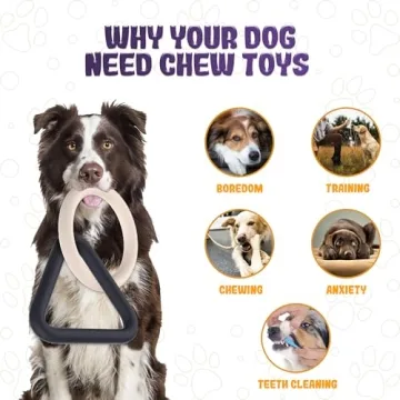 Durable Scented Tug of War Dog Toy for Aggressive Chewers