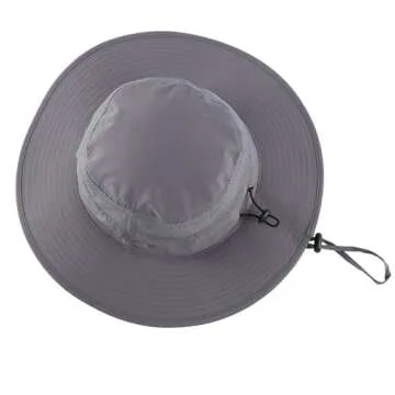 Home Prefer UPF 50+ Men's Sun Hat Wide Brim Bucket Hat UV Sun Protection Hat for Mens Fishing Hat Wo...