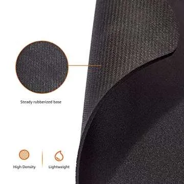 Premium Quality Amazon Basics Small Mouse Pad - Black