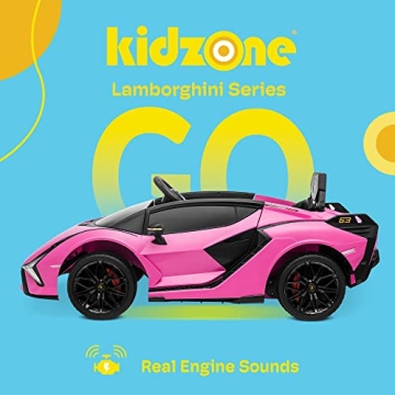 Lamborghini Ride On Toy for Kids 3-6 Years