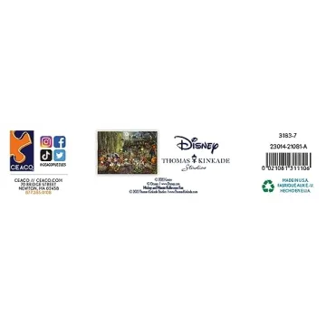 Thomas Kinkade Disney Halloween Puzzle for Family Fun