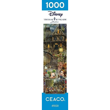 Thomas Kinkade Disney Halloween Puzzle for Family Fun