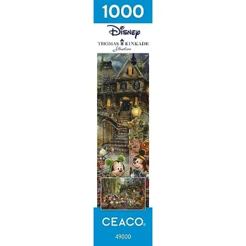 Thomas Kinkade Disney Halloween Puzzle for Family Fun