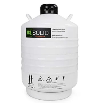 U.S. Solid 30L Liquid Nitrogen Dewar Tank with Straps