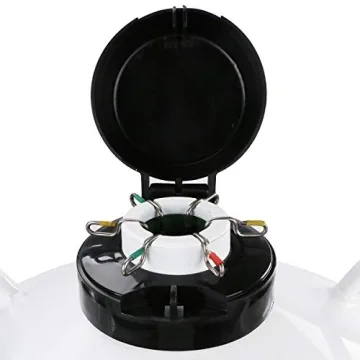 U.S. Solid 30L Liquid Nitrogen Dewar Tank with Straps