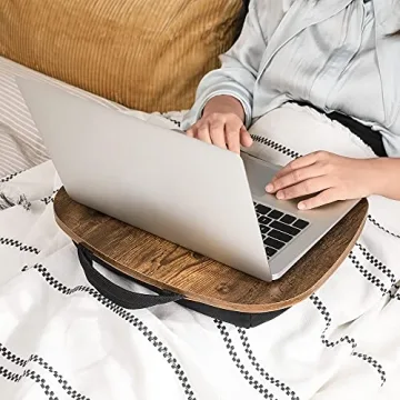 SONGMICS Lap Desk for Laptop, Multi-Purpose Bed Tray
