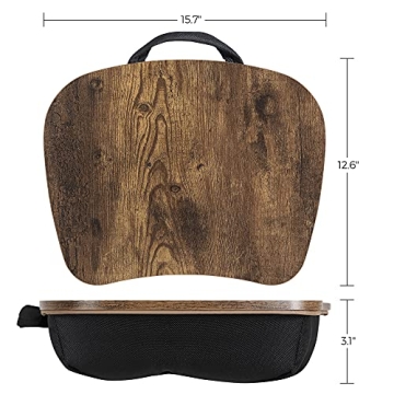 SONGMICS Lap Desk for Laptop, Multi-Purpose Bed Tray