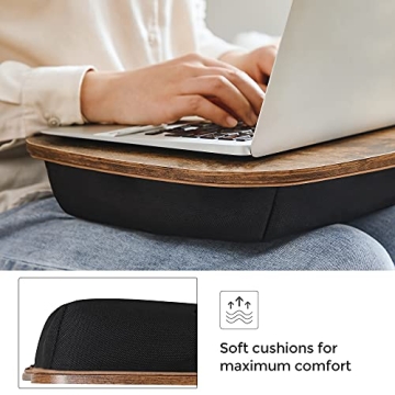 SONGMICS Lap Desk for Laptop, Multi-Purpose Bed Tray