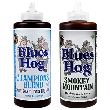Blues Hog Champions' Blend & Smokey Mountain BBQ Sauces 2 Pack