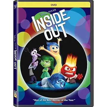 Inside Out DVD - An Emotionally Charged Animated Adventure in Multiple Formats