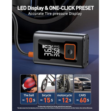 Portable Tire Inflator – Compact Air Compressor for All