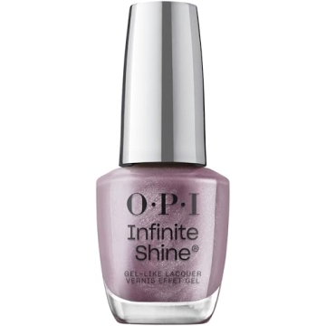 OPI Infinite Shine Surrealicious | Opaque Soft Purple Metallic Long Wear Gel Like Nail Polish | Meta...