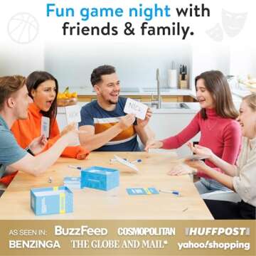 Answer This - Friends - How Well Do You Know Your Family & Friends? - Fun Party Card Game for Teens & Adults - Great Conversation Starter