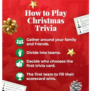Christmas Trivia Game with 1800 Questions | Best Holiday Gift
