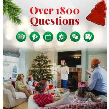Christmas Trivia Game with 1800 Questions | Best Holiday Gift