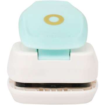 We R Memory Keepers Circle Hole Reinforcer Punch Makes Creative, Decorative, and Functional Hole Reinforces for Jornals, Files, Notebooks, Tags, Scrapbooks, and More, Arts, Crafts, Sewing, Paper
