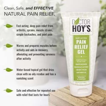 Effective Pain Relief Gel with Natural Ingredients for Everyone