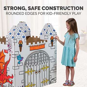 Castle Playhouse for Creative Kids - Durable & Fun