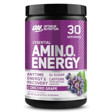 Optimum Nutrition Amino Energy - Pre Workout with Green Tea, BCAA, Amino Acids, Keto Friendly, Green...