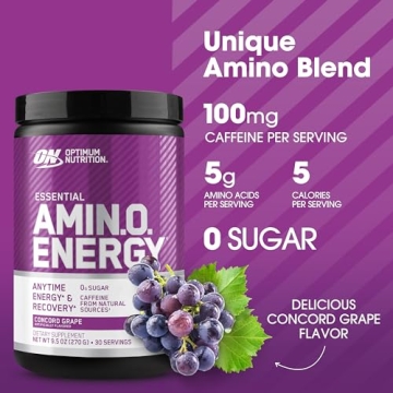 Boost Your Energy with Optimum Nutrition Amino Energy