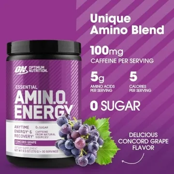 Boost Your Energy with Optimum Nutrition Amino Energy