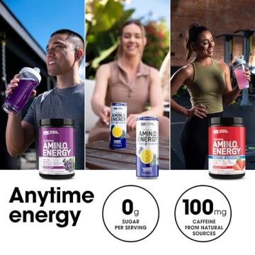 Boost Your Energy with Optimum Nutrition Amino Energy