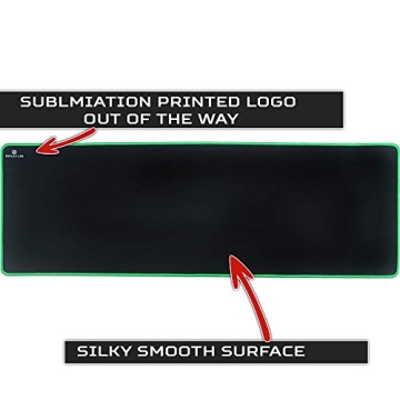 Reflex Lab Large Extended Gaming Mouse Pad - 36"x12"