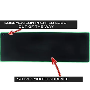 Reflex Lab Large Extended Gaming Mouse Pad - 36"x12"