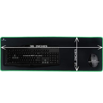 Reflex Lab Large Extended Gaming Mouse Pad - 36"x12"