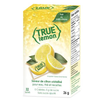 True Lemon Original Lemonade Drink Mix Packets - 100 Count