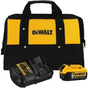 DEWALT 20V MAX Battery Charger Kit - 5.0Ah