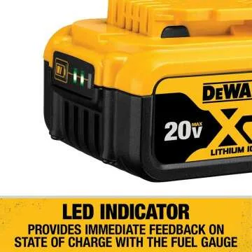 DEWALT 20V MAX Battery Charger Kit - 5.0Ah