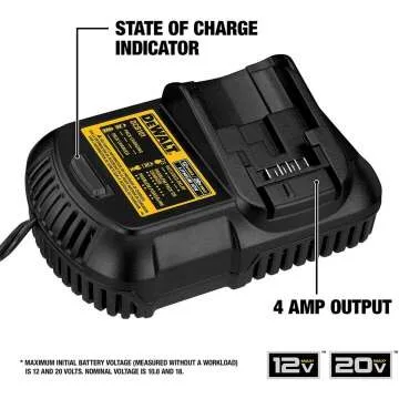 DEWALT 20V MAX Battery Charger Kit - 5.0Ah
