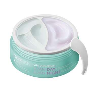 NEOGEN x JOAN KIM Vita Duo Cream Joan Day & Joan Night (100 g / 3.52 Oz) – Brightening & Hydrating...