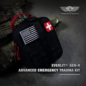 Everlit Emergency Trauma Kit for Outdoor & Emergency Use