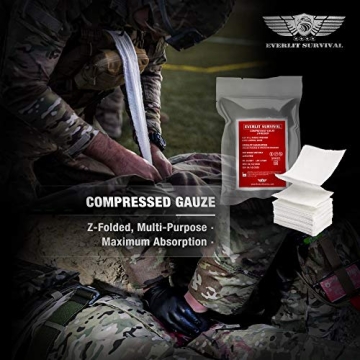 Everlit Emergency Trauma Kit for Outdoor & Emergency Use