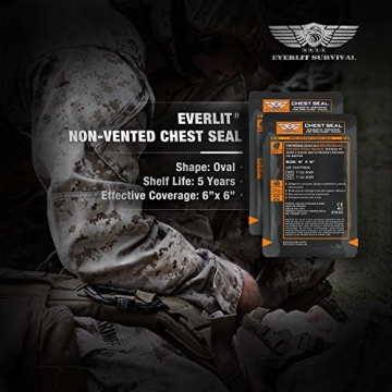 Everlit Emergency Trauma Kit for Outdoor & Emergency Use