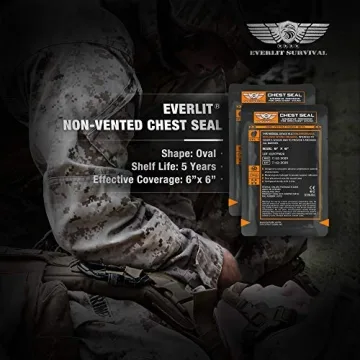 Everlit Emergency Trauma Kit for Outdoor & Emergency Use