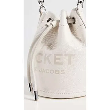 MARC JACOBS Leather Bucket Bag for Everyday Style