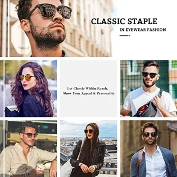 GQUEEN Polarized Sunglasses for Men and Women