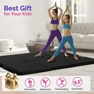Matladin 6' Folding Tri-fold Gymnastics Exercise Mat