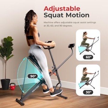 Duo Motion Row and Squat Assist Workout Trainer