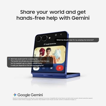 Samsung Galaxy Z Flip7, 512GB AI Smartphone, Unlocked