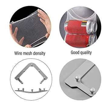 Triangle Tri-Holder Filter with 150 pcs Sink Strainer Bag,Corner Sink Strainer Basket,Sink Garbage Storage Rack Holder,Sink Filter Net,Mesh Bag for Kitchen Waste Leftover (Gray,1Holder+150 Bags)