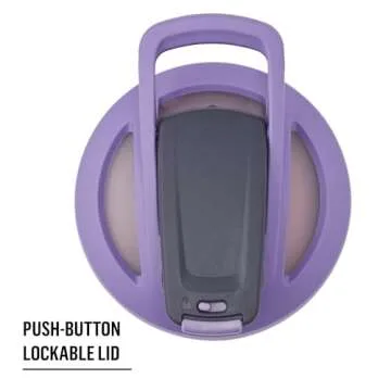 BlenderBottle Strada Shaker Cup Perfect for Protein Shakes and Pre Workout, 28-Ounce, Purple