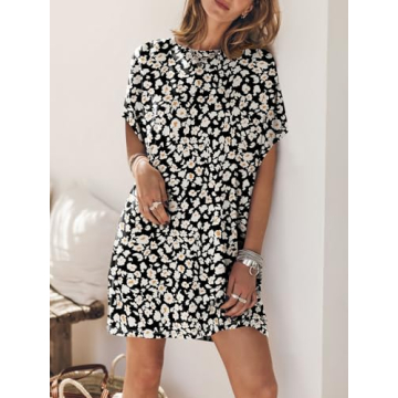 ANRABESS Women's Summer T-Shirt Dress for All Occasions