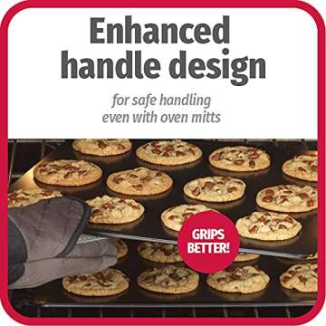 GoodCook AirPerfect Non-Stick Air Insulated 16” x 14” Cookie Sheet Set, 2 Piece - Carbon Steel Cooking Pans, Bakeware Set, Cookie Sheets for Baking, Oven Pan Set