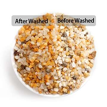 Coarse Golden Sand Stones for Succulents and Terrariums