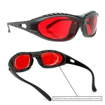 TrueDark Twilights Classic Blue Light Blocking Glasses - Reduce Eye Strain and UV Glare for Better Sleep - Men & Women - Computer Screen, Gaming, TV, Phone - by Dave Asprey